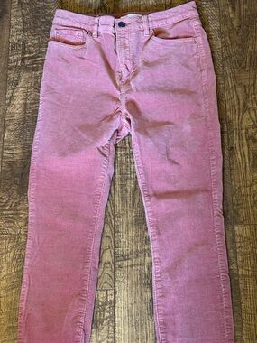 LOFT Dusty Rose Corduroy Pants